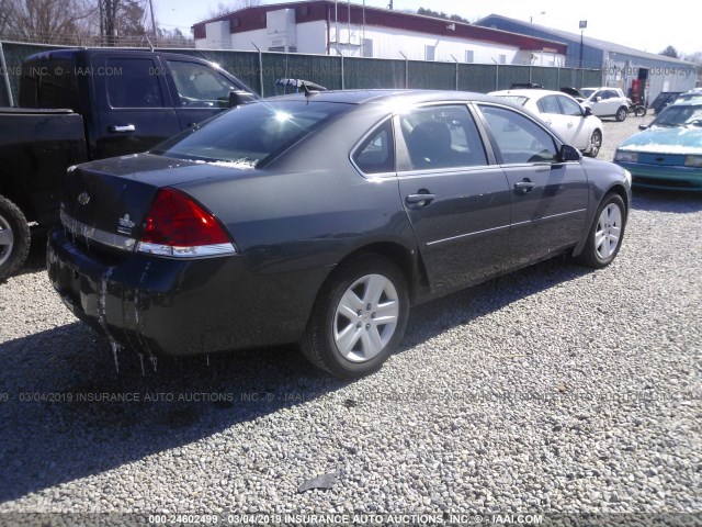 2G1WA5EK3B1156161 - 2011 CHEVROLET IMPALA LS GRAY photo 4