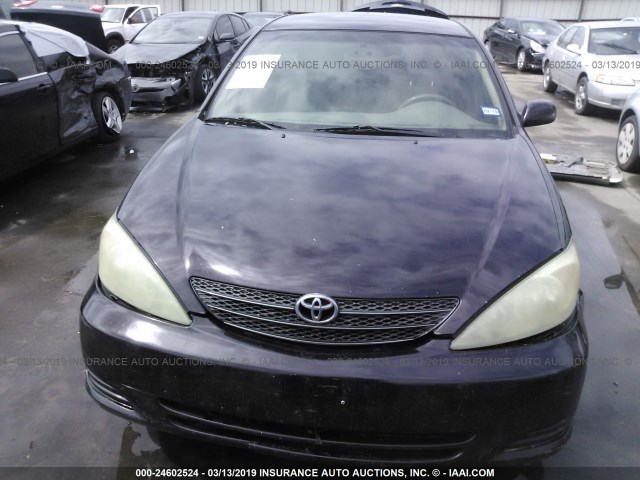 JTDBE32K540259079 - 2004 TOYOTA CAMRY LE/XLE Сұр фото 6