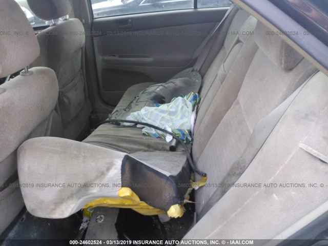 JTDBE32K540259079 - 2004 TOYOTA CAMRY LE/XLE Сұр фото 8