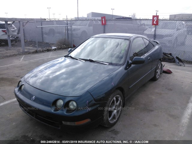 JH4DC2385TS004929 - 1996 ACURA INTEGRA GSR GREEN photo 2