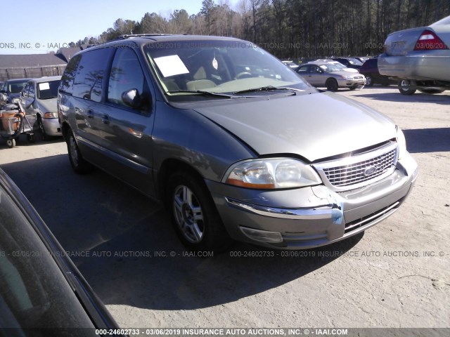 2FMZA52491BB62030 - 2001 FORD WINDSTAR SE GRAY photo 1