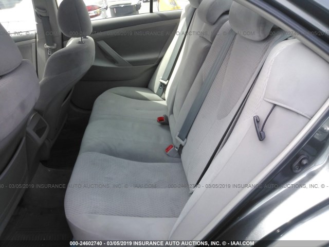 4T4BF3EK0BR125161 - 2011 TOYOTA CAMRY SE/LE/XLE GRAY photo 8