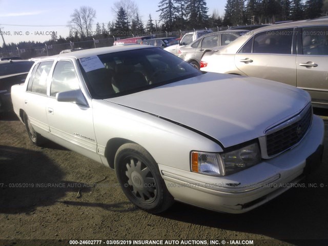 1G6KF5492XU790761 - 1999 CADILLAC DEVILLE CONCOURS WHITE photo 1