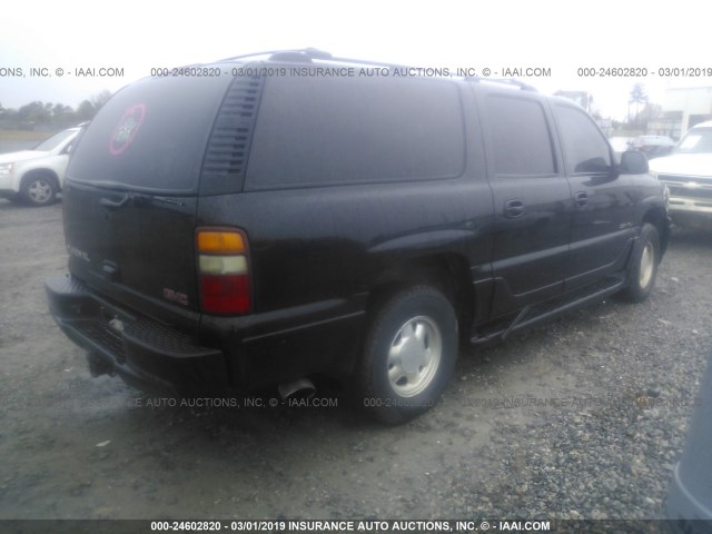 1GKFK66U11J219762 - 2001 GMC DENALI XL K1500 BLACK photo 4