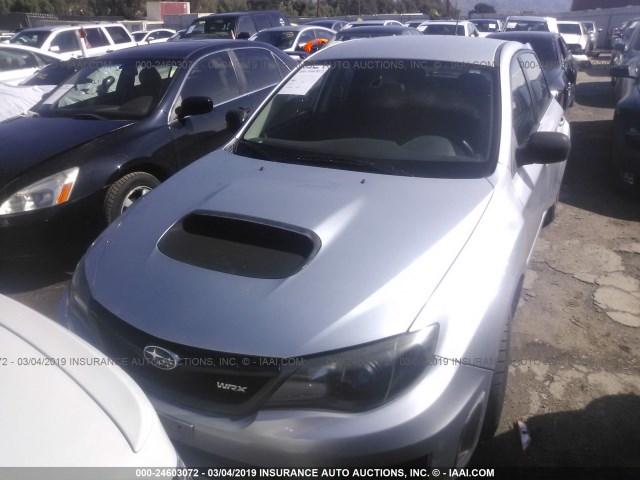 JF1GR7E60DG865547 - 2013 SUBARU IMPREZA WRX SILVER photo 2