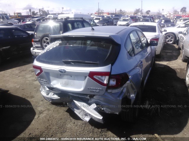 JF1GR7E60DG865547 - 2013 SUBARU IMPREZA WRX SILVER photo 4