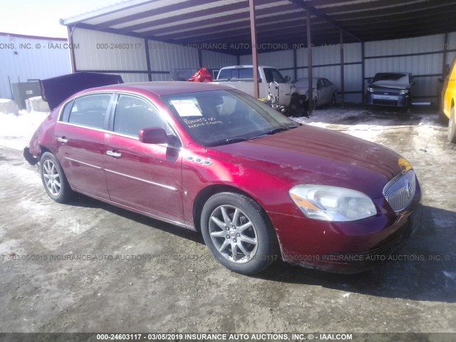 1G4HD57208U110719 - 2008 BUICK LUCERNE CXL RED photo 1