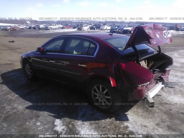 1G4HD57208U110719 - 2008 BUICK LUCERNE CXL RED photo 3