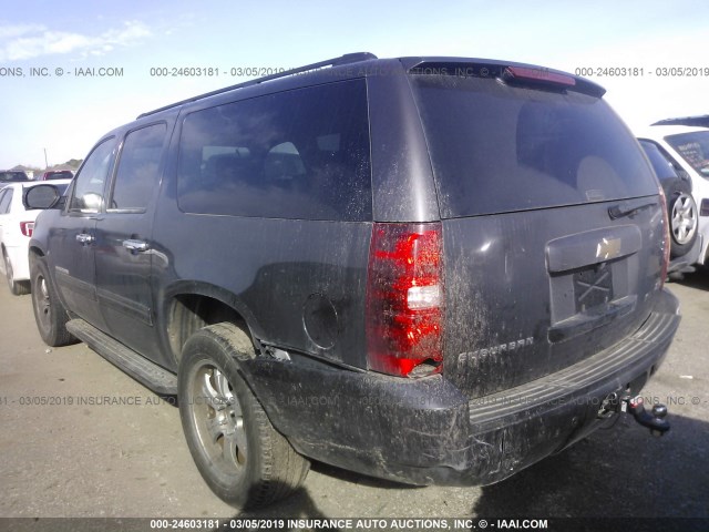 1GNUCHE01AR167200 - 2010 CHEVROLET SUBURBAN C1500  LS GRAY photo 3