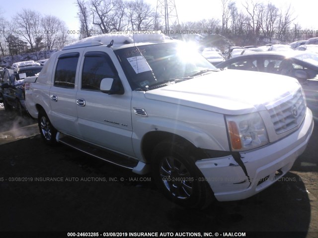 3GYEK63N63G302025 - 2003 CADILLAC ESCALADE EXT WHITE photo 1