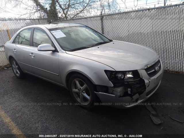 5NPEU46F37H177619 - 2007 HYUNDAI SONATA SE/LIMITED SILVER photo 1