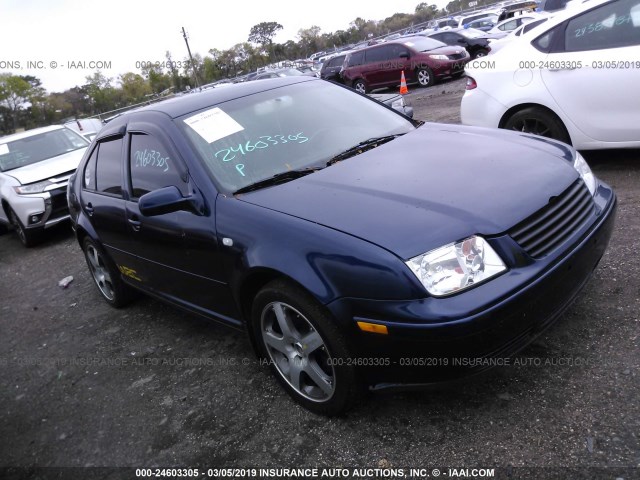 3VWVH69M03M149157 - 2003 VOLKSWAGEN JETTA GLI BLUE photo 1