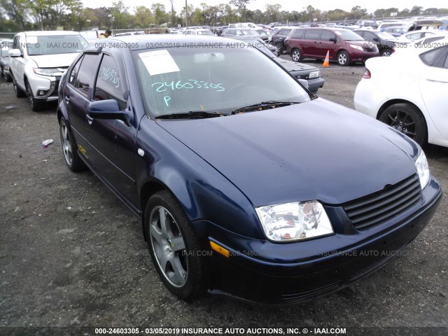 3VWVH69M03M149157 - 2003 VOLKSWAGEN JETTA GLI BLUE photo 6