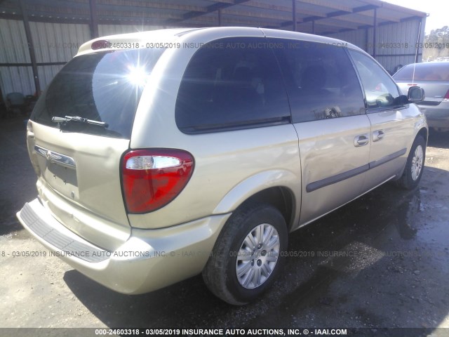 1A4GP45R66B521367 - 2006 CHRYSLER TOWN & COUNTRY  GOLD photo 4