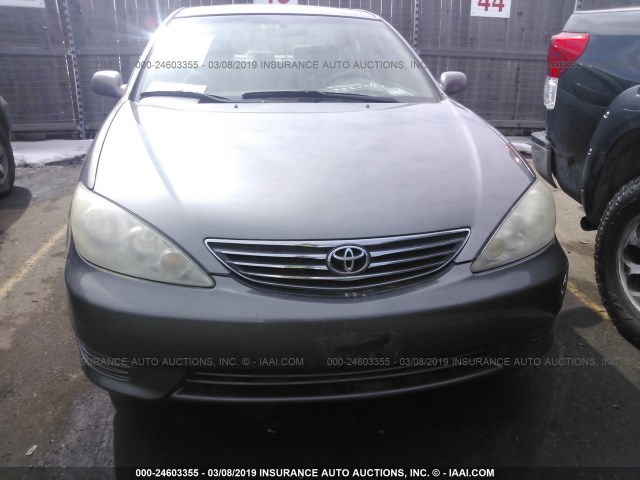 4T1BE32K76U655151 - 2006 TOYOTA CAMRY LE/XLE/SE GRAY photo 6