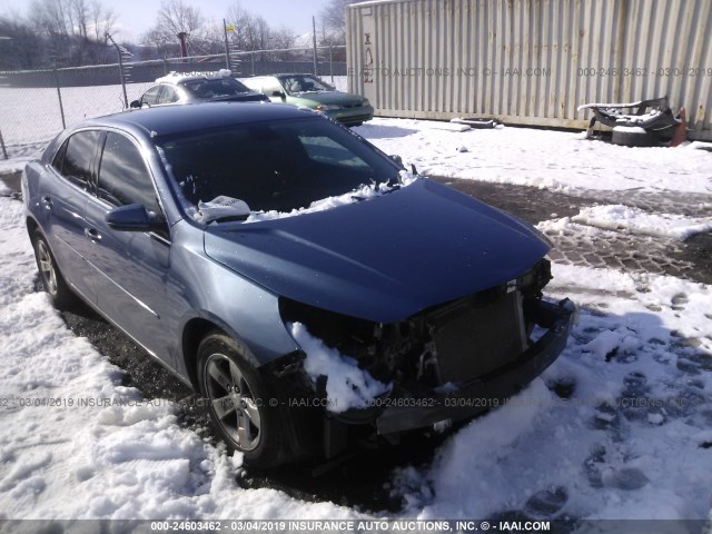 1G11B5SL0EF190589 - 2014 CHEVROLET MALIBU LS BLUE photo 1