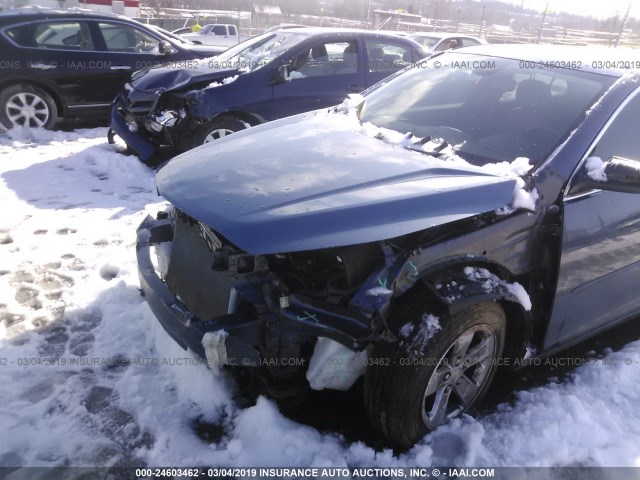 1G11B5SL0EF190589 - 2014 CHEVROLET MALIBU LS BLUE photo 6