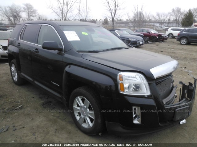 2GKALMEK9C6162691 - 2012 GMC TERRAIN SLE BLACK photo 1