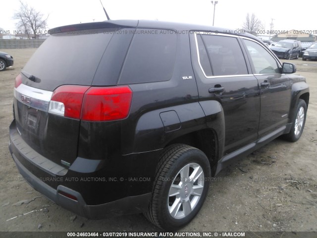 2GKALMEK9C6162691 - 2012 GMC TERRAIN SLE BLACK photo 4