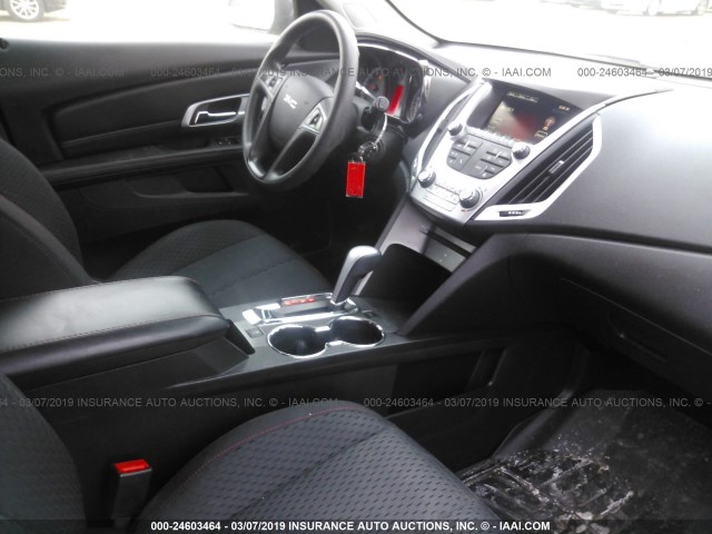 2GKALMEK9C6162691 - 2012 GMC TERRAIN SLE BLACK photo 5