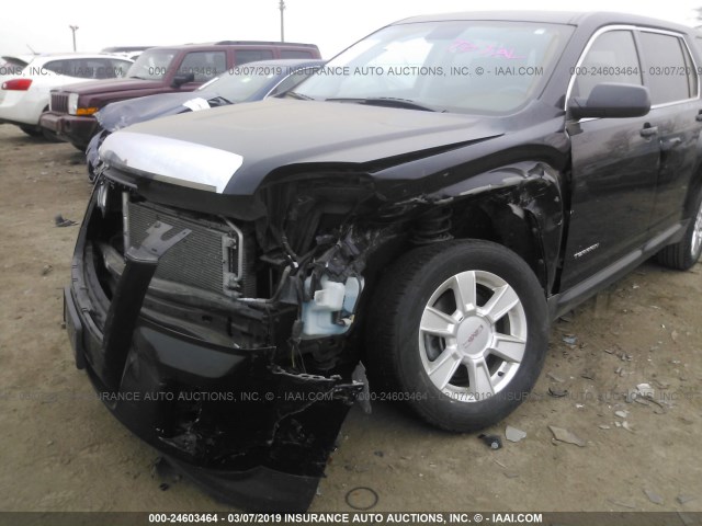 2GKALMEK9C6162691 - 2012 GMC TERRAIN SLE BLACK photo 6