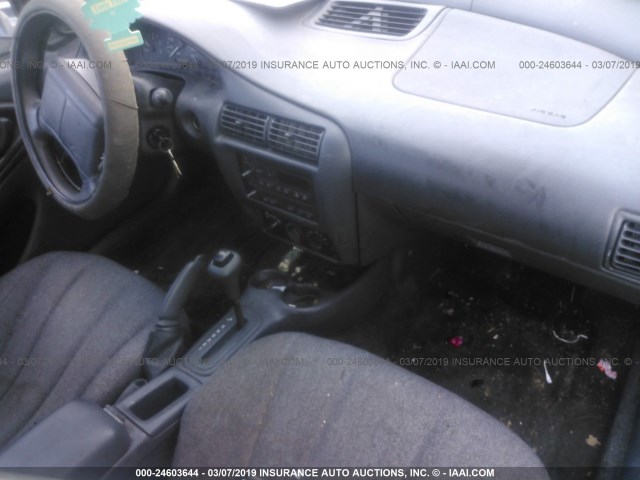 1G1JC524517305715 - 2001 CHEVROLET CAVALIER CNG SILVER photo 5