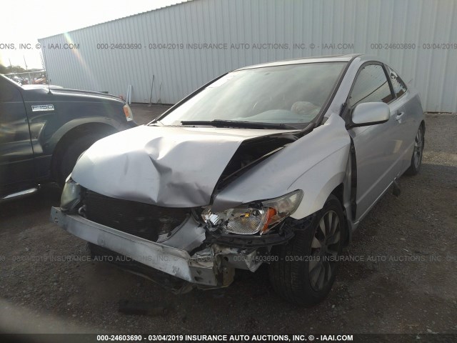 2HGFG12979H511254 - 2009 HONDA CIVIC EXL SILVER photo 6