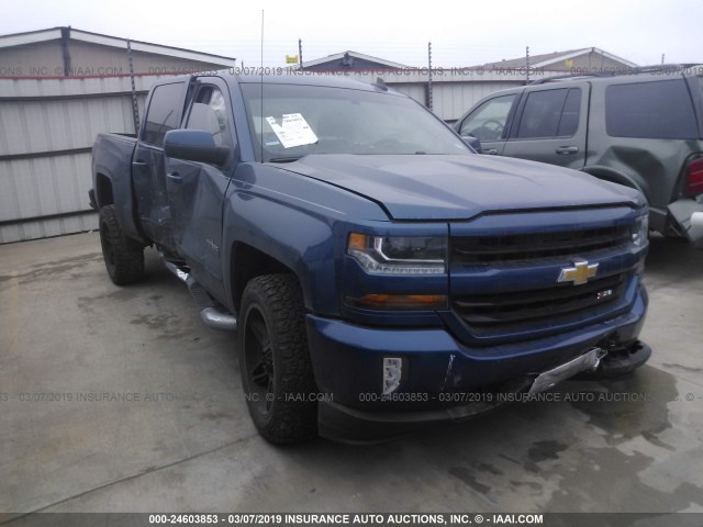 3GCUKREC7GG246908 - 2016 CHEVROLET SILVERADO K1500 LT BLUE photo 1