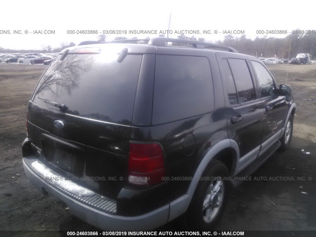 1FMZU73K72ZC57913 - 2002 FORD EXPLORER XLT BLACK photo 4