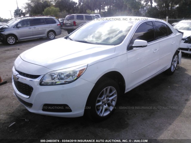 1G11C5SL7EF113361 - 2014 CHEVROLET MALIBU 1LT 白色 照片 2