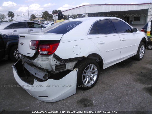 1G11C5SL7EF113361 - 2014 CHEVROLET MALIBU 1LT 白色 照片 4