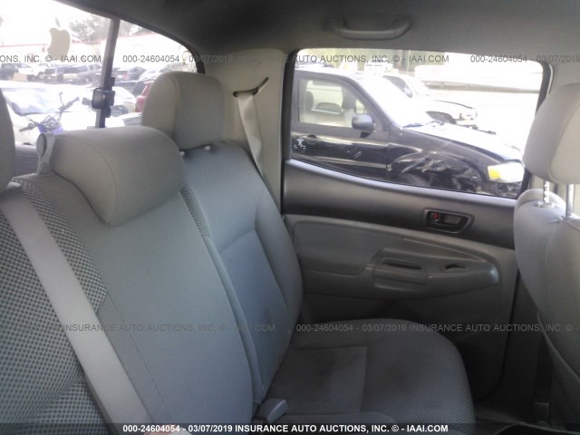 5TEJU62N85Z137683 - 2005 TOYOTA TACOMA DOUBLE CAB PRERUNNER WHITE photo 8