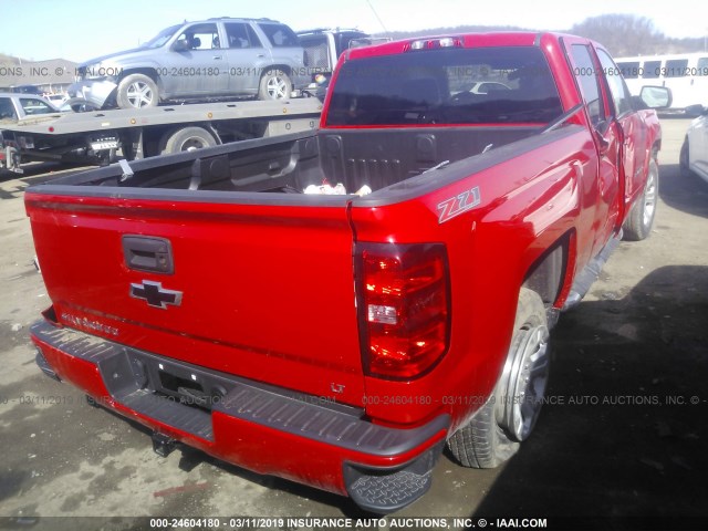 1GCVKREC8GZ350344 - 2016 CHEVROLET SILVERADO K1500 LT RED photo 4