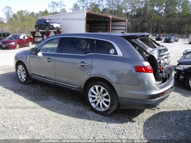 2LMHJ5FR1ABJ09022 - 2010 LINCOLN MKT SILVER photo 3