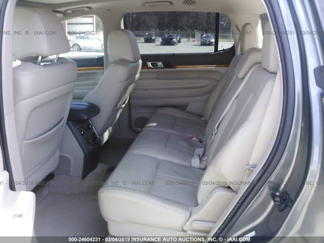 2LMHJ5FR1ABJ09022 - 2010 LINCOLN MKT SILVER photo 8