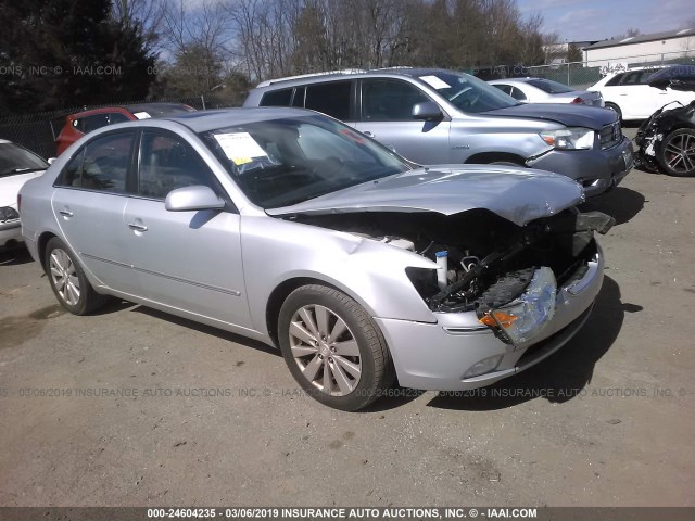 5NPEU46F59H464320 - 2009 HYUNDAI SONATA SE/LIMITED SILVER photo 1