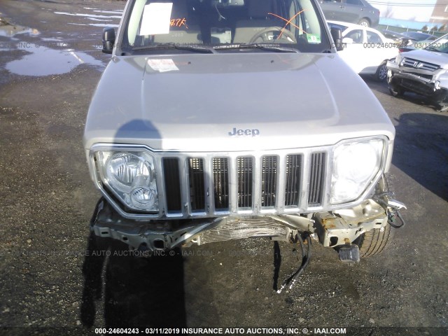 1J8GP58K99W529723 - 2009 JEEP LIBERTY LIMITED TAN photo 6