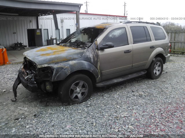 1D4HD48N64F167581 - 2004 DODGE DURANGO SLT GOLD photo 2