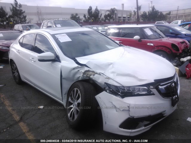 19UUB1F57GA014391 - 2016 ACURA TLX TECH თეთრი ფოტო 1