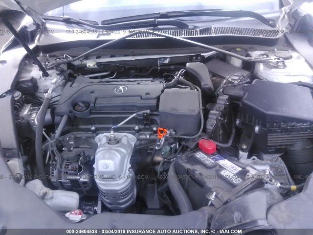 19UUB1F57GA014391 - 2016 ACURA TLX TECH თეთრი ფოტო 10