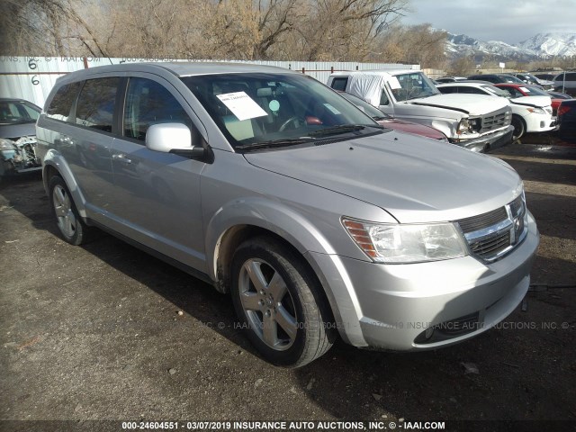 3D4GH57V89T602699 - 2009 DODGE JOURNEY SXT SILVER photo 1