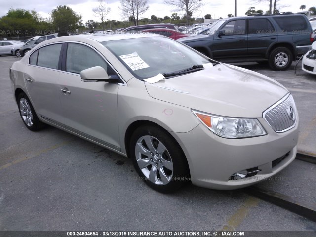 1G4GH5E36CF161022 - 2012 BUICK LACROSSE PREMIUM TAN photo 1