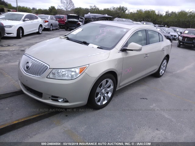 1G4GH5E36CF161022 - 2012 BUICK LACROSSE PREMIUM TAN photo 2