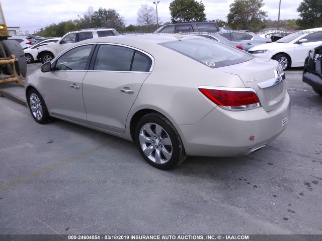 1G4GH5E36CF161022 - 2012 BUICK LACROSSE PREMIUM TAN photo 3