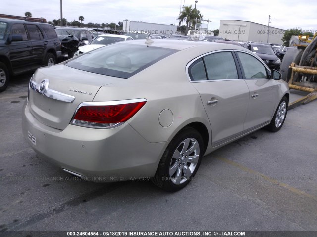 1G4GH5E36CF161022 - 2012 BUICK LACROSSE PREMIUM TAN photo 4