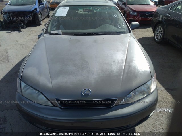 JT8BF28G2X5067599 - 1999 LEXUS ES 300 TAN photo 10