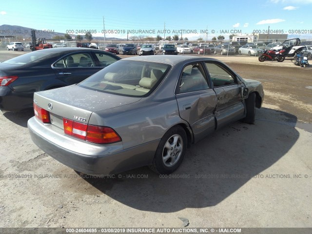 JT8BF28G2X5067599 - 1999 LEXUS ES 300 TAN photo 4