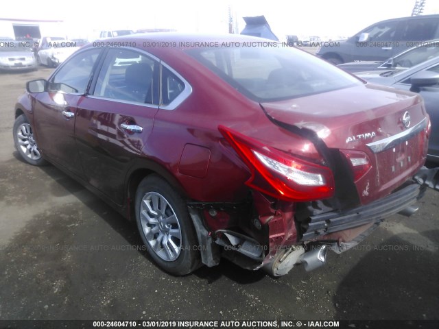 1N4AL3AP9GC231826 - 2016 NISSAN ALTIMA 2.5/S/SV/SL/SR RED photo 3