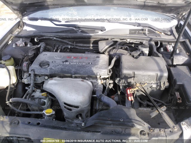 4T1BE32K43U251896 - 2003 TOYOTA CAMRY LE/XLE/SE BLACK photo 10