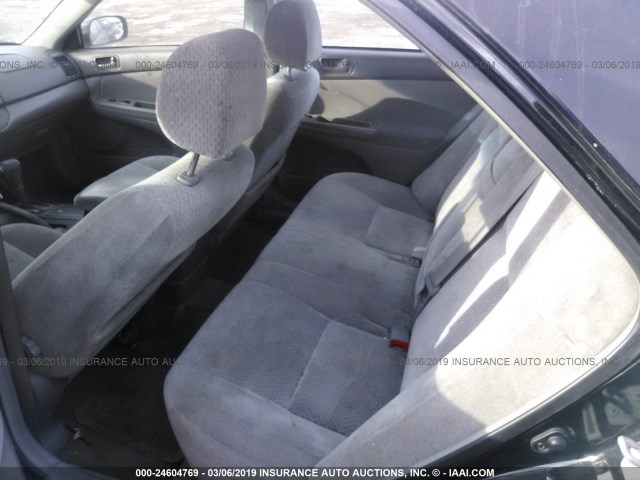 4T1BE32K43U251896 - 2003 TOYOTA CAMRY LE/XLE/SE BLACK photo 8